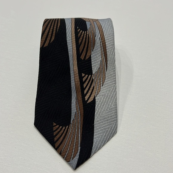 Vitaliano Italy Men's 100% Silk Classic Tie - Picture 8 of 9